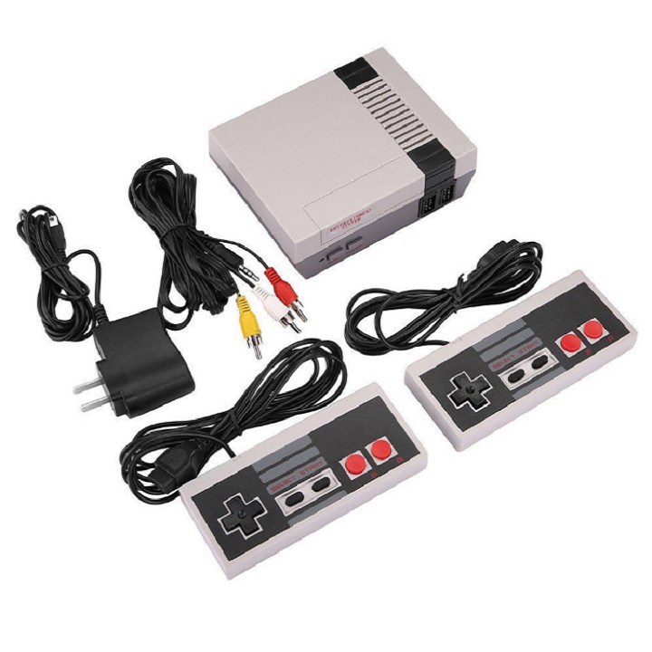 Máy Chơi Game Cổ Điển, Máy Chơi Game Mini 620 Trò Tặng 2 Bộ Tay Game Cho 2 Người SUPER NES Classic