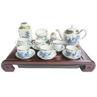 Bộ tách trà Bát Tràng 14 sản phẩm