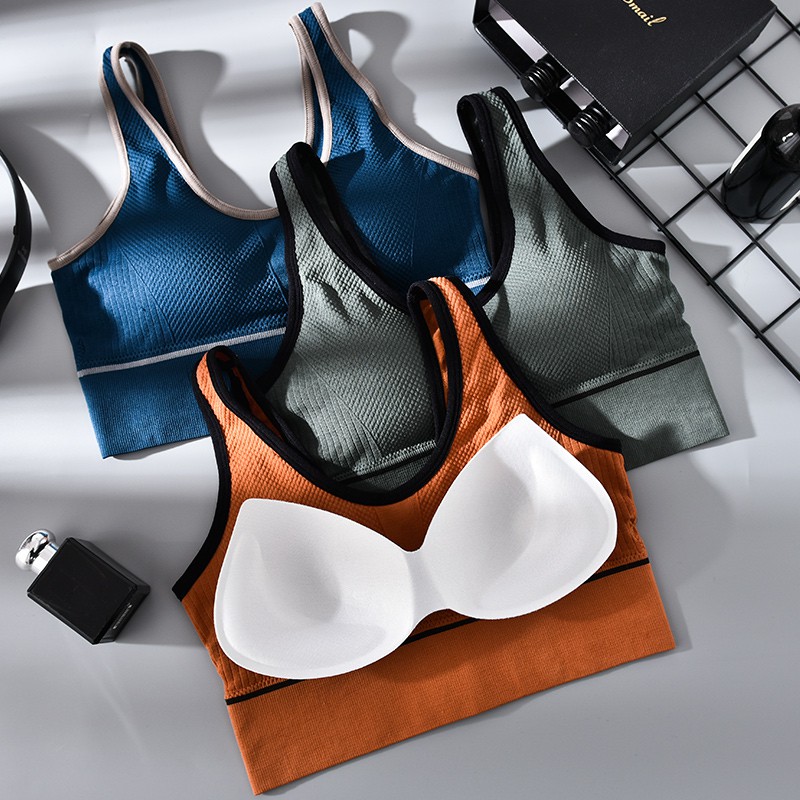  Áo ngực thể thao không đường may có đệm lót nâng ngực cao cấp | BigBuy360 - bigbuy360.vn