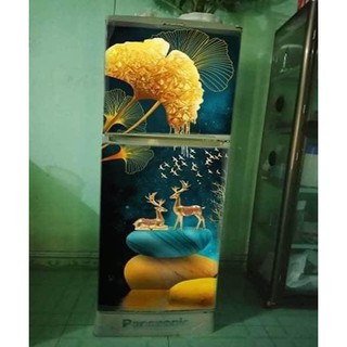 miếng dán tủ lạnh 3D chống thấm