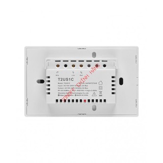 T2 1/2/3 cổng chuẩn eu/uk/us - công tắc wifi rf cảm ứng sonoff