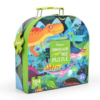 [Mideer] Bộ xếp hình Puzzle 100 miếng - Dinosaur