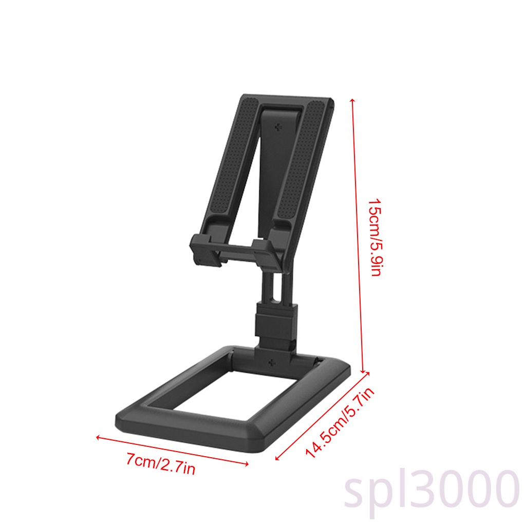 Giá Đỡ Điện Thoại / Máy Tính Bảng Để Bàn Bằng Nhựa Chống Trượt Có Thể Thu Vào Tiện Dụng Cho Gia Đình / Văn Phòng