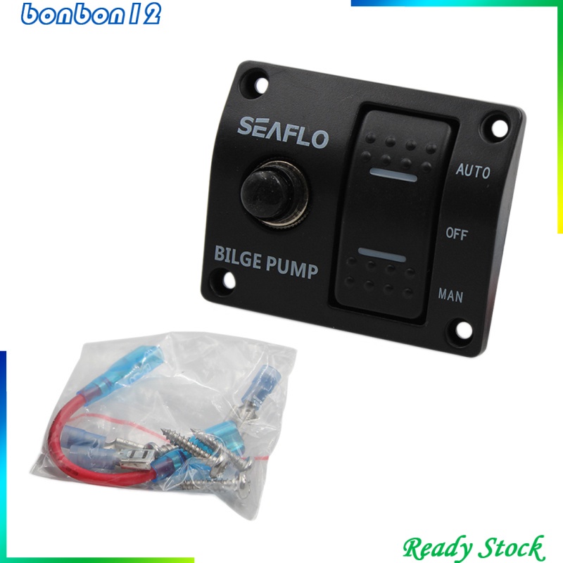 Bảng Công Tắc Bơm 3 Chiều Tự Động Tắt / Mở Kèm Cầu Chì | BigBuy360 - bigbuy360.vn