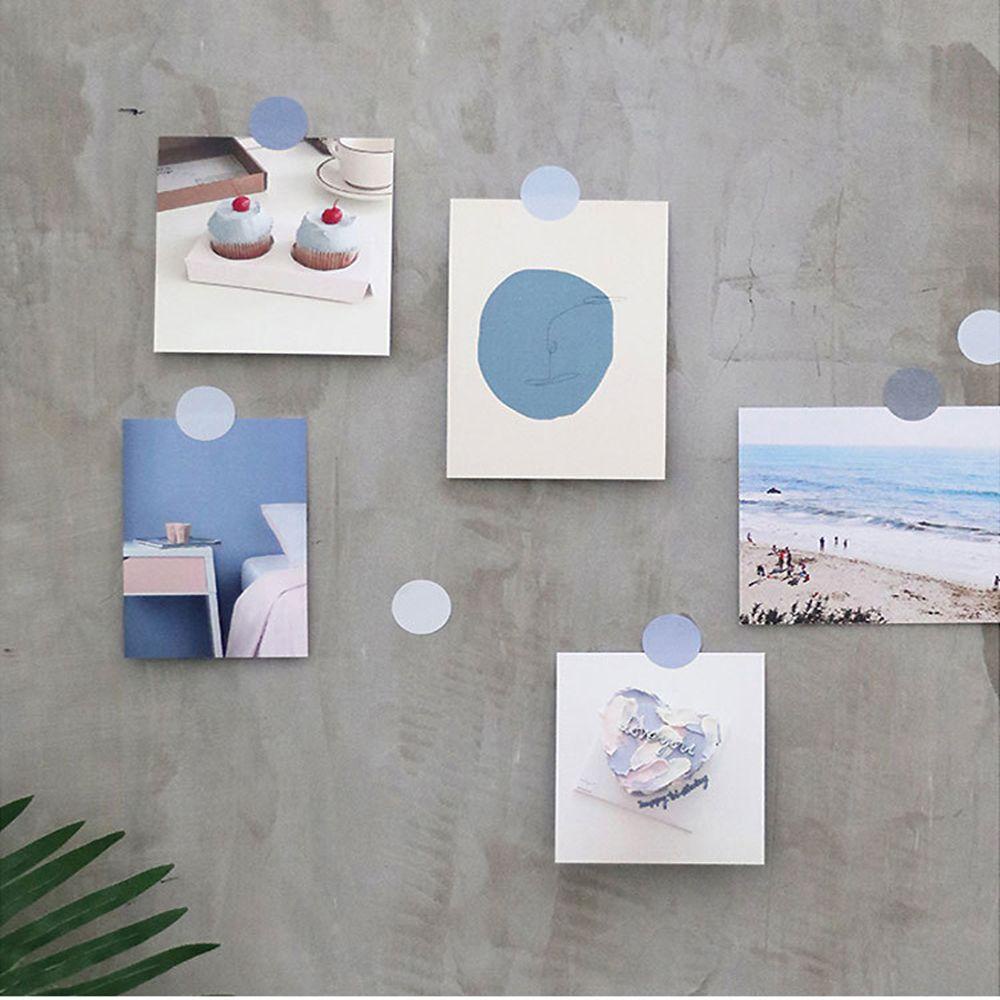 Set 4 Tấm Sticker Họa Tiết Hình Học Dán Trang Trí Đa Năng Màu Sắc Đơn Giản