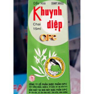 Dầu khuynh diệp opc