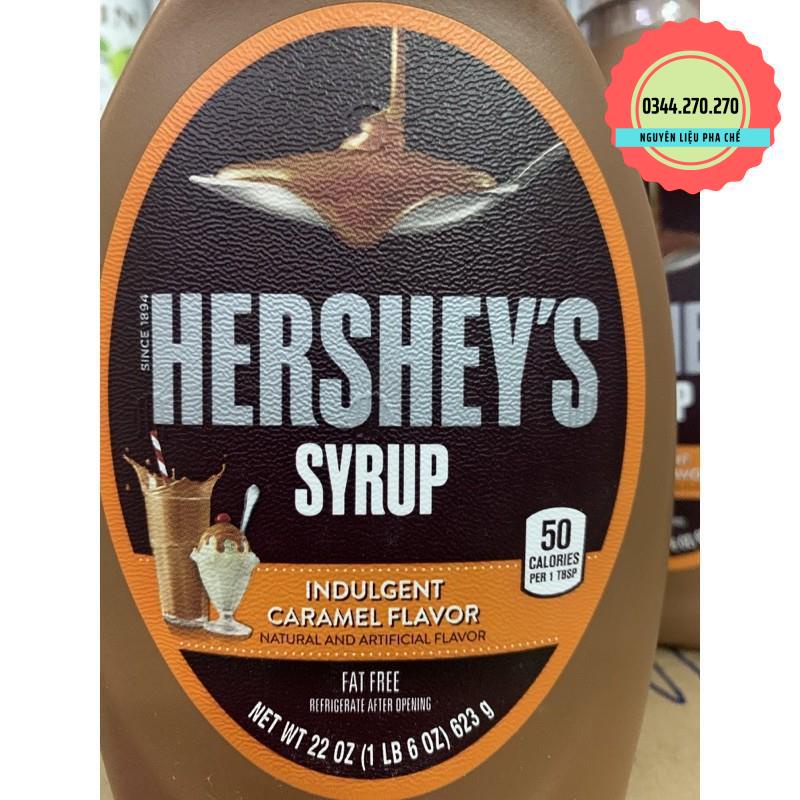 Xốt CARAMEL hiệu Hershey’s Mỹ – chai 623g