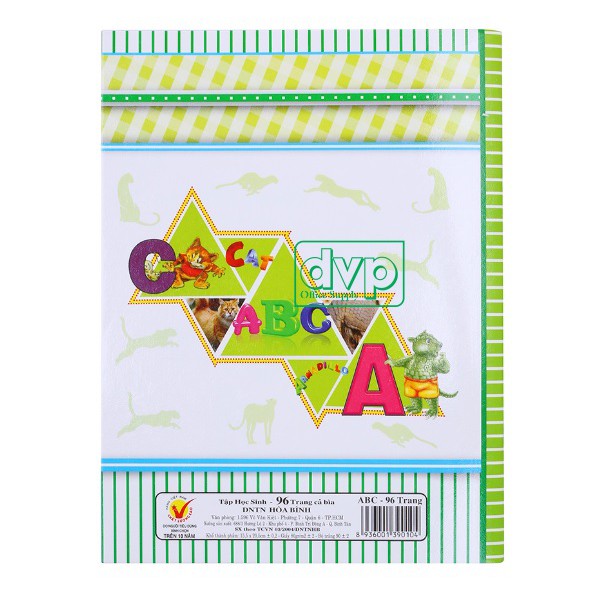 Tập Học Sinh ABC Hòa Bình 4 Ô Ly  -10 cuốn