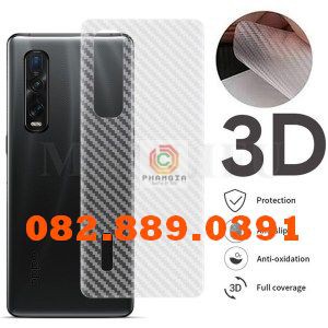 Miếng dán mặt lưng skin carbon Oppo A31 2020/ A91