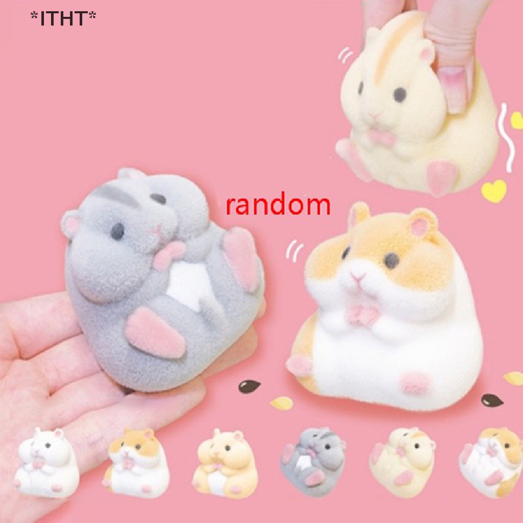 [ITHT] Đồ Chơi Búp Bê Chuột hamster Nhồi Bông Hình Viên Con Nhộng Đáng Yêu [Hot]