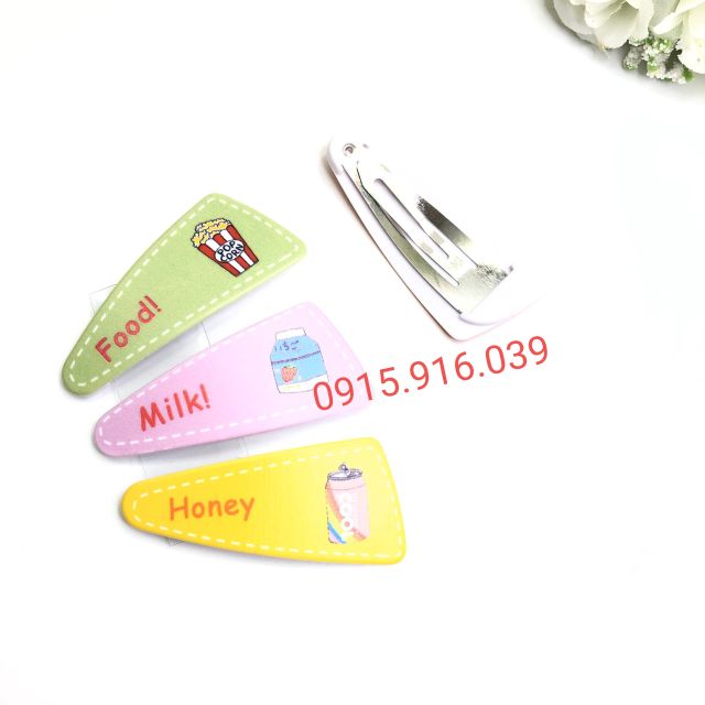 Set 3 kẹp tóc tam giác