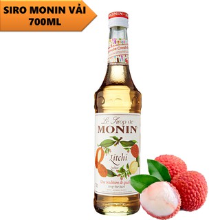 Siro Monin Vải (litchi) Chai 700ml