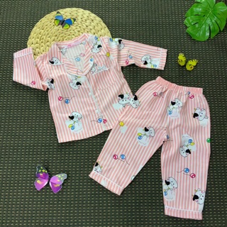 Bộ pyjamas dài cho bé gái 10-30kg