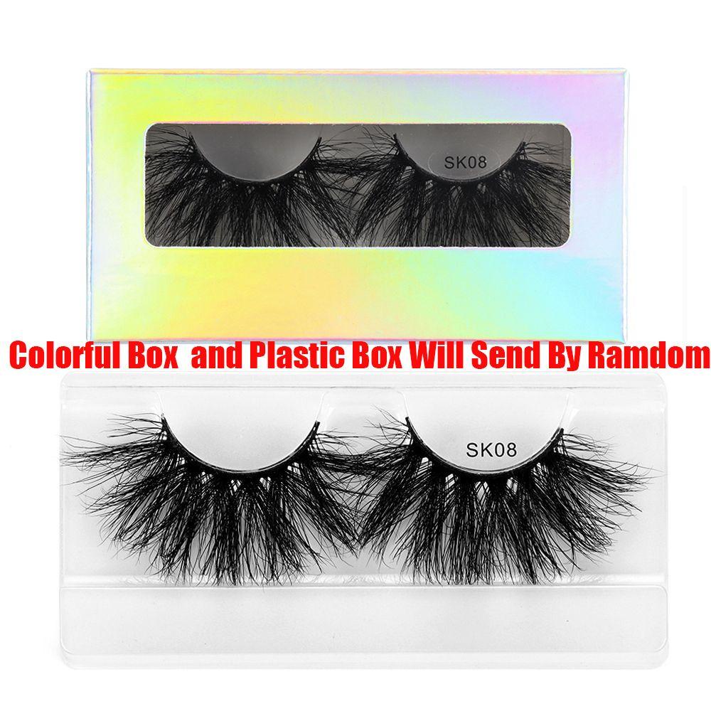 Hộp Lông Mi Giả 100% Lông Chồn 3D Thời Trang Dành Cho Nữ