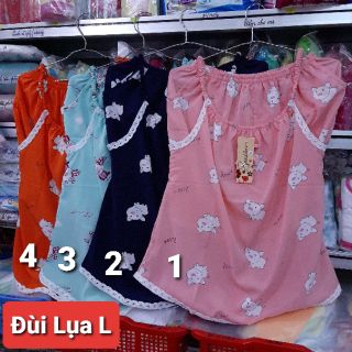Đồ bộ quần đùi Lụa (45-75kg)