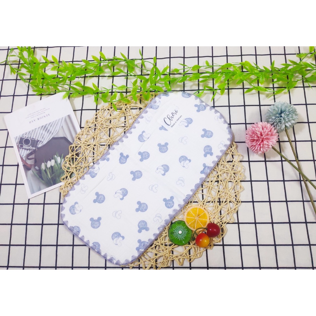 Gối xô 10 lớp chéri cao cấp vnxk cho bé - Nhiều mẫu