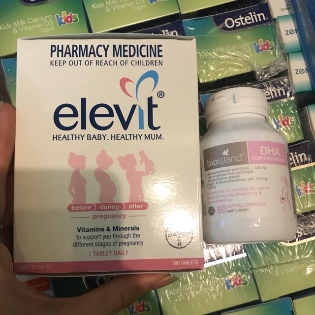 Combo Elevit + dha