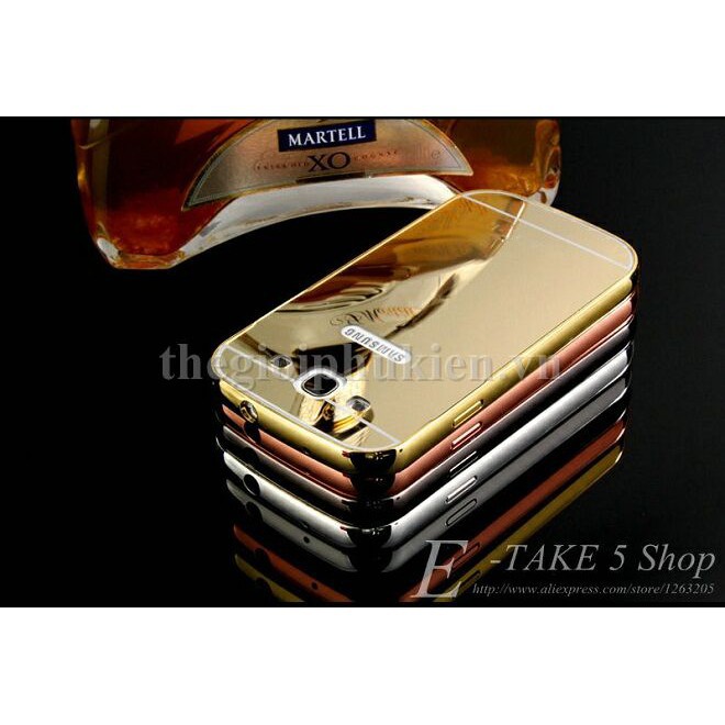 Ốp lưng viền kim loại lưng gương bóng cho Samsung Galaxy S3.