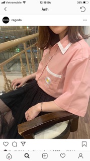 🍓Sơ Mi Thêu Daisy