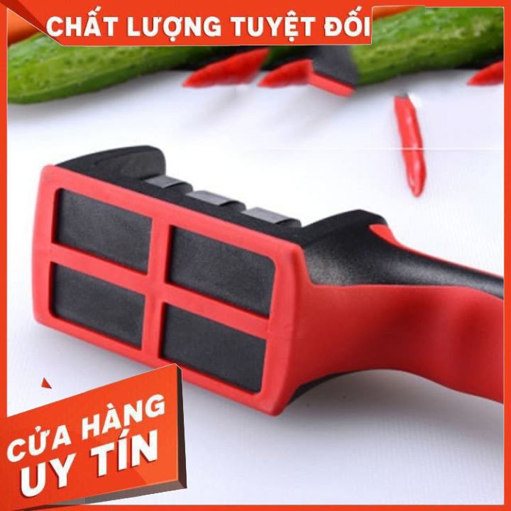 Dụng cụ mài dao kéo 3 cấp độ cầm tay Living C , mài dao nhanh bén siêu tiện lợi