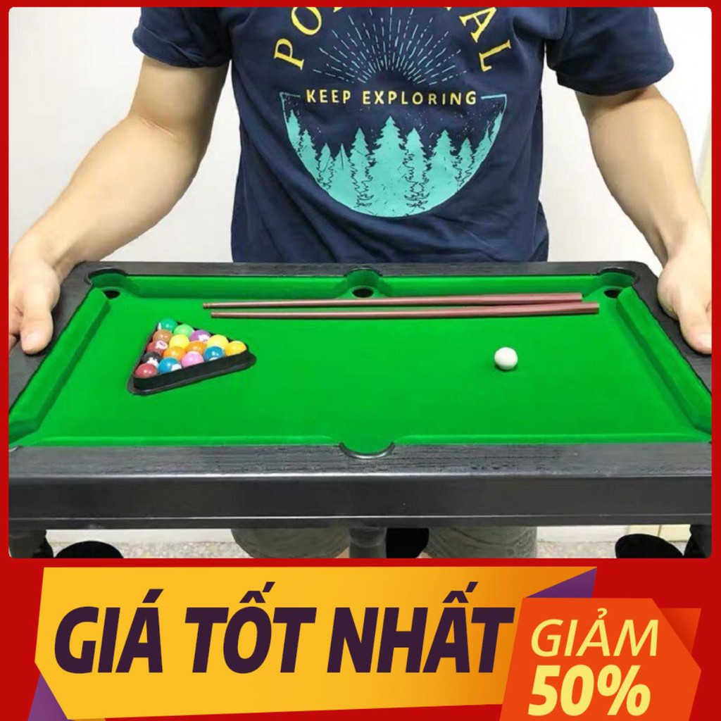Đồ Chơi Bàn Bida Mini Chất Liệu Nỉ Cao Cấp 11 Bi Cho Bé Vui Chơi Đội Nhóm