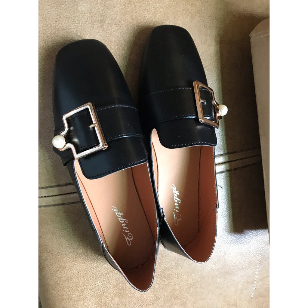 giày bệt đạp gót ulzzang order giày sục bà ngoại giày búp bê 2 màu đen be dáng hàn quốc CÓ ẢNH THẬT | BigBuy360 - bigbuy360.vn