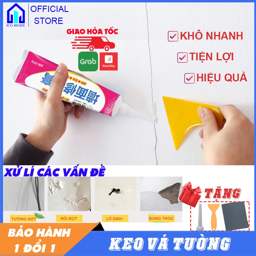 Keo vá tường đa năng chống thấm thông minh - ICO HOME