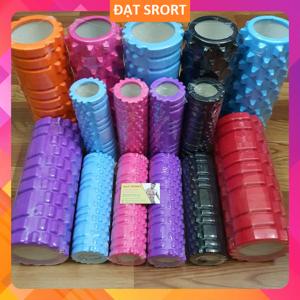 Con Lăn Foam Roller Massage Cơ Thể , Giãn Cơ , Gym , Fitness , Yoga