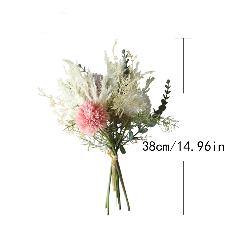 Bó hoa bạch đàn giả 38cm trang trí nhà cửa