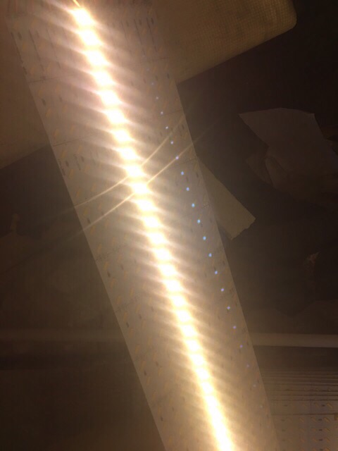 50 THANH - led 7020 - dài 1m - ánh sáng vàng