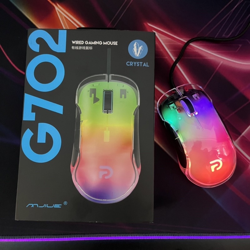 Chuột Gaming Máy Tính Có Dây LOGITECH G702 CRYSTAL Led RGB Chơi Game Mouse Vi Tính Laptop Pc Gaming
