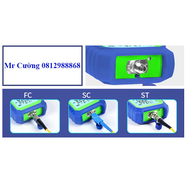 Máy Đo Công Suất Quang Mini Kèm Test Mạng J45