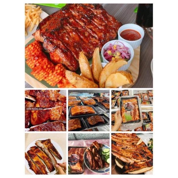 💥SƯỜN NƯỚNG BBQ⚡️⚡️500g‼️ GIAO NGAY 🚛