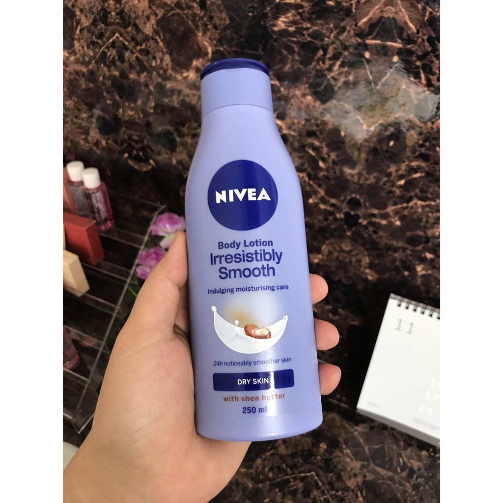 Dưỡng Thể NIVEA Irresistibly Smooth Body Lotion