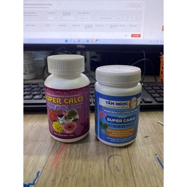 Super Canxi - Phát Triển Rễ SIÊU MẠNH, Hạ Phèn - lọ 100g