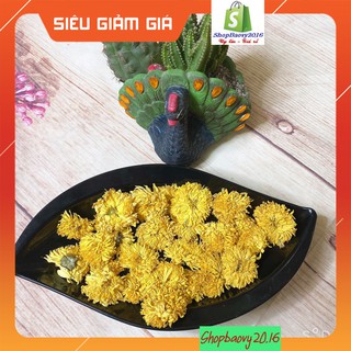 200g Hoa cúc vàng sấy khô - [LOẠI VIP]Trà hoa cúc vàng nguyên cánh đẹp