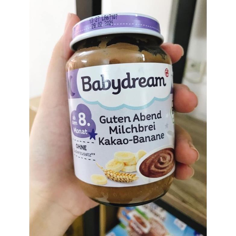 Hũ dinh dưỡng hữu cơ Alete / Babydream đóng lọ 190g cho bé 6m+