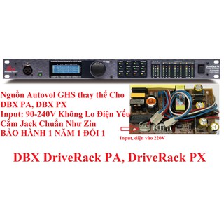 Nguồn xung GHS thay thế cho DBX PA Đen Trơn