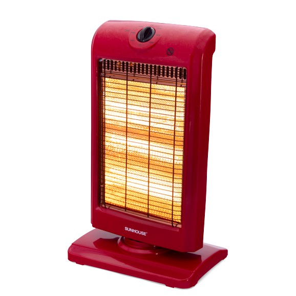 Máy Sưởi điện 3 bóng Halogen SUNHOUSE SHD7016 [Hàng Chính Hãng] Tỏa Nhiệt An toàn