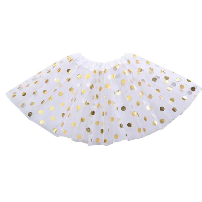 Chân Váy Xếp Ly Nhiều Lớp Màu Sắc Xinh Xắn Cho Bé Gái