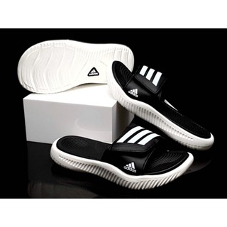 Dép alphabounce sọc ngang (tặng box)