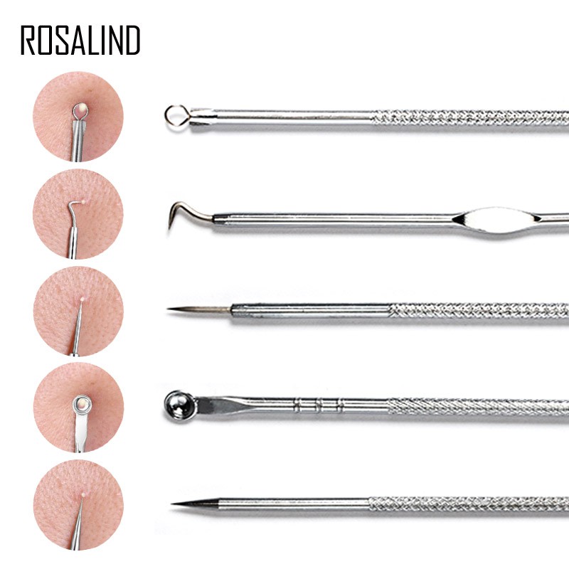 Set 4 dụng cụ nặn lấy nhân mụn làm sạch da mặt tiện dụng | BigBuy360 - bigbuy360.vn