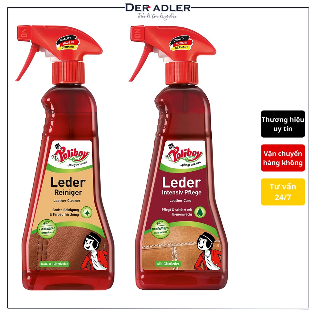 VỆ SINH & BẢO DƯỠNG ĐỒ DA POLIBOY