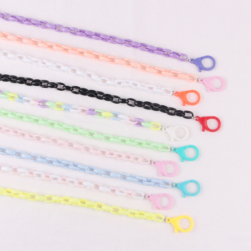 Giá đỡ mắt kính chống thất lạc bằng acrylic hình hoa màu kẹo