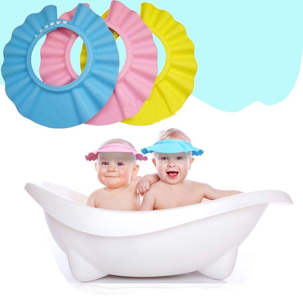 1 Mũ Trùm Đầu Khi Tắm Mềm Mại Bảo Vệ Tóc Khi Gội Đầu Cho Bé