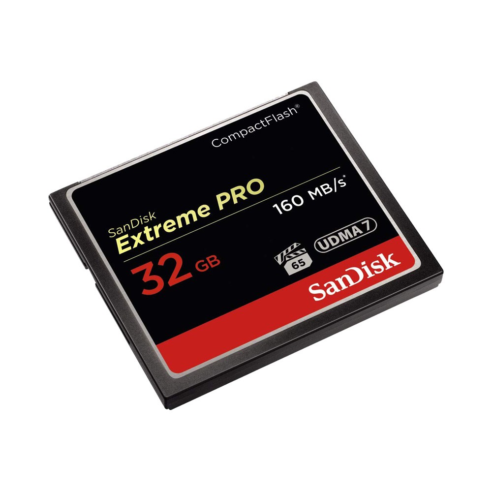 Thẻ nhớ Compact Flash (CF) SanDisk Extreme Pro 1067X 32GB 160MB/s (Đen)