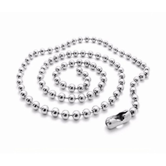 Dây chuyền bi inox (Thái Lan)