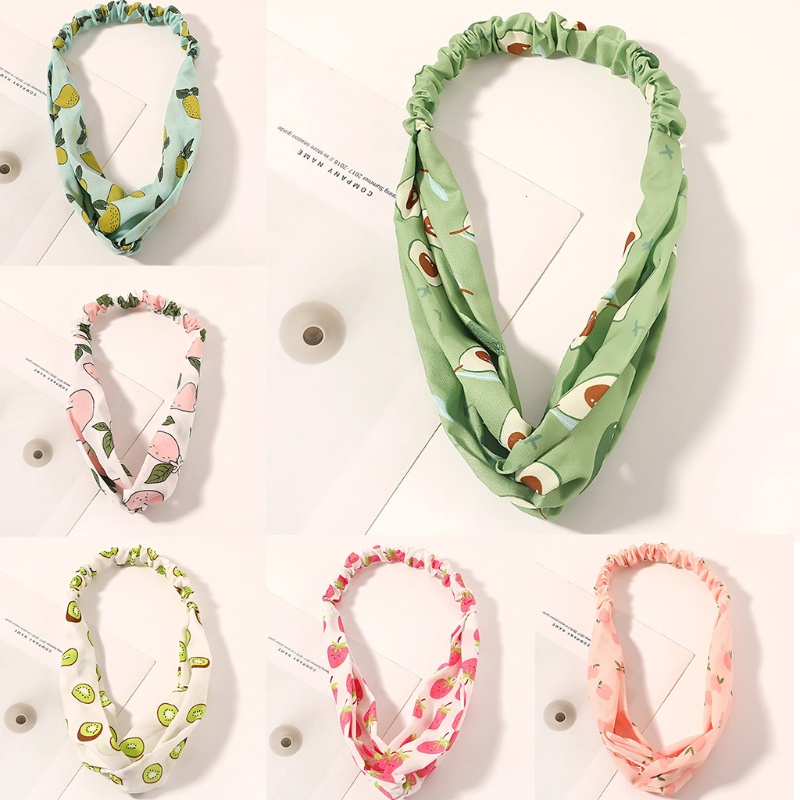 Băng Đô Thắt Nút Co Giãn In Họa Tiết Da Báo