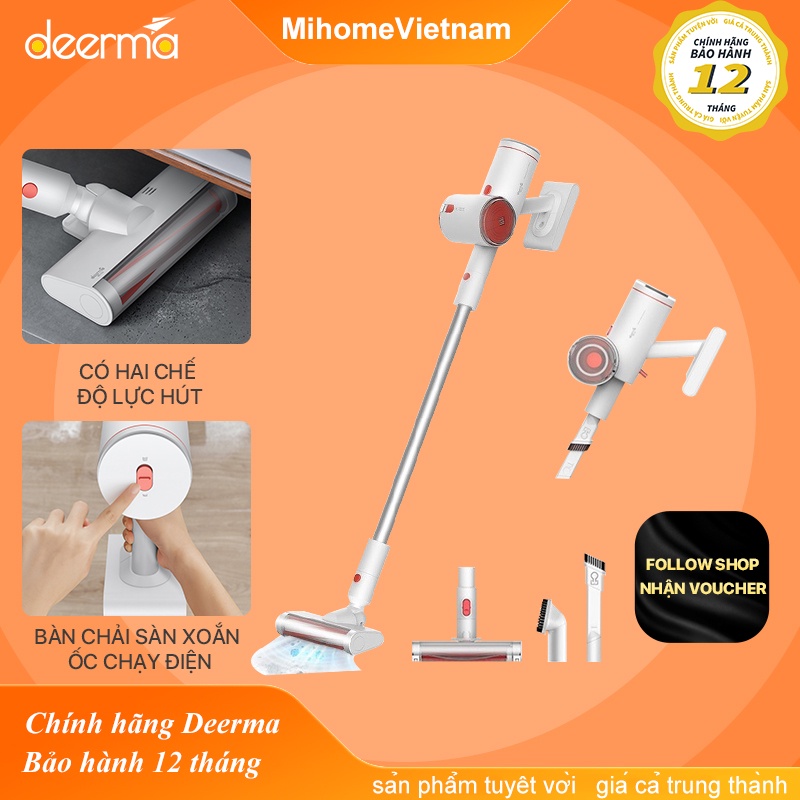 Máy hút bụi cầm tay Deerma VC25| VC25 PLUS