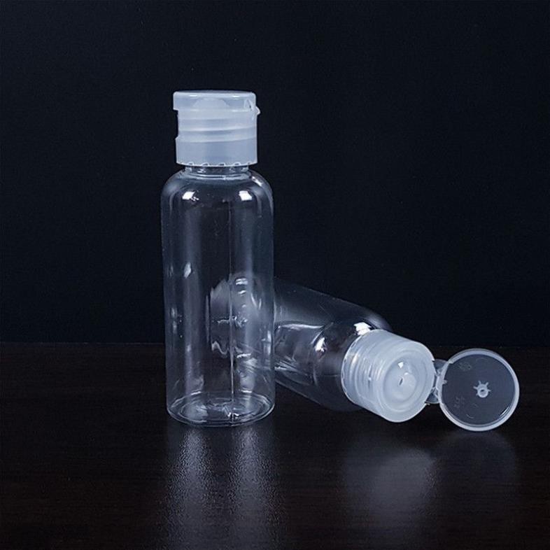 [SIÊU RẺ] [30ml] Chai lọ nhựa pet nắp bật chiết mỹ phẩm / chai lọ chiết mỹ phẩm / chai đựng gel, dung dịch chất lỏng